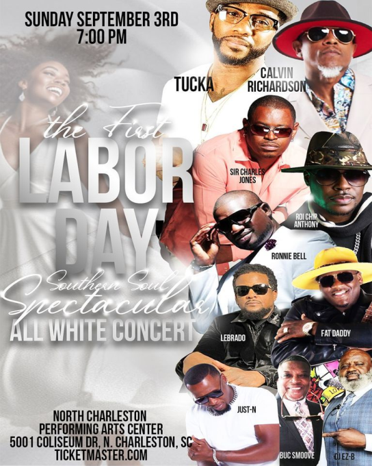 Labor Day All White Maze Featuring Frankie Beverly & Damon Williams