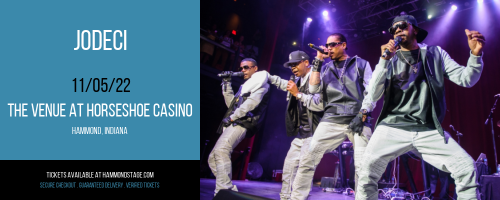 Jodeci at The Venue at Horseshoe Casino tickets Jodeci at The Venue at Horseshoe Casino