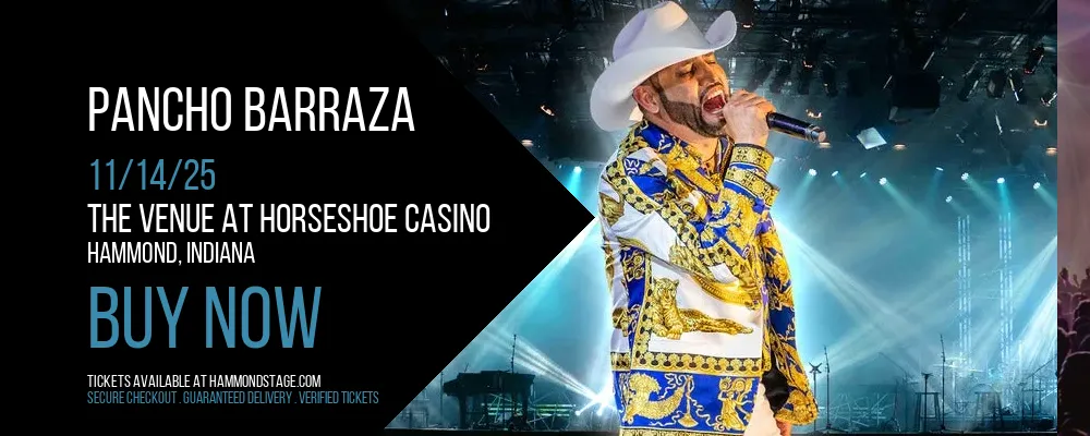 Pancho Barraza at The Venue at Horseshoe Casino